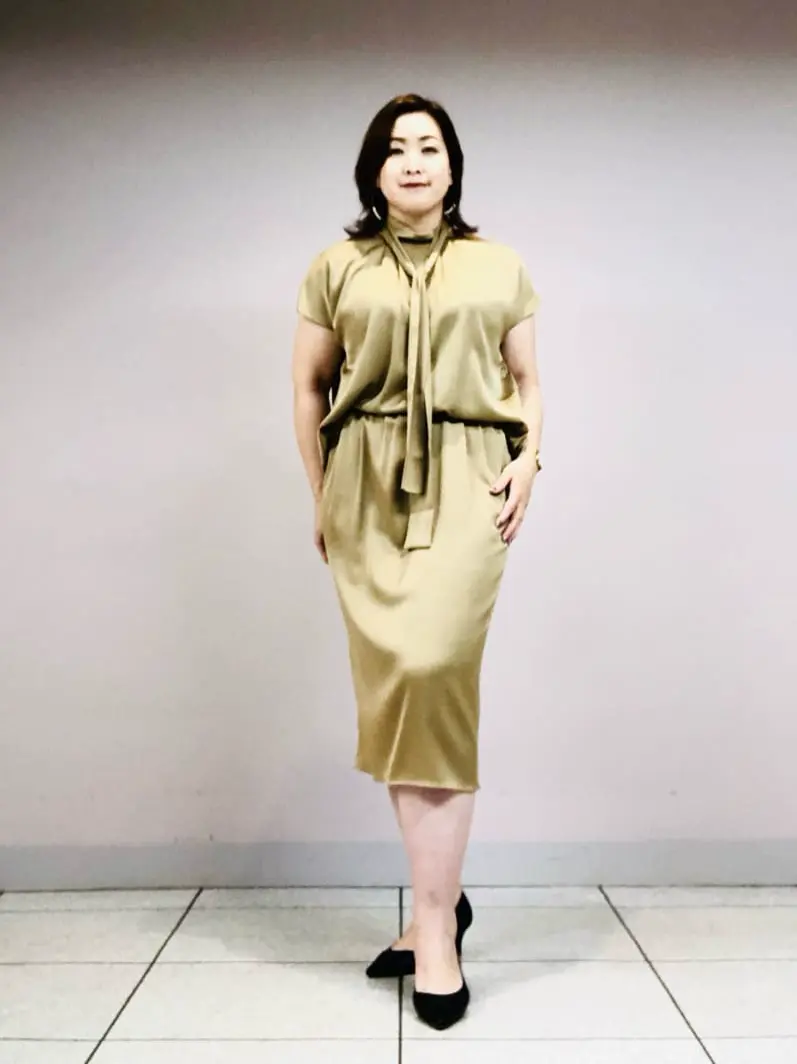 自由区 上島 コーディネート画像