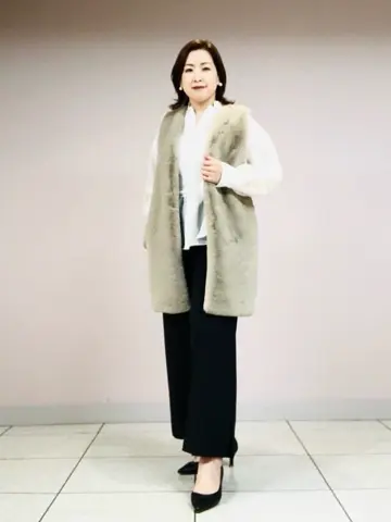 自由区 上島 コーディネート画像