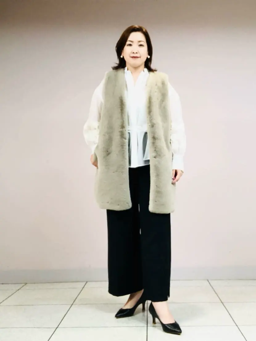 自由区 上島 コーディネート画像