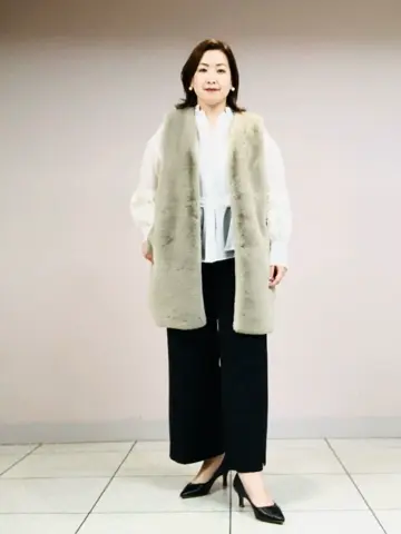 自由区 上島 コーディネート画像