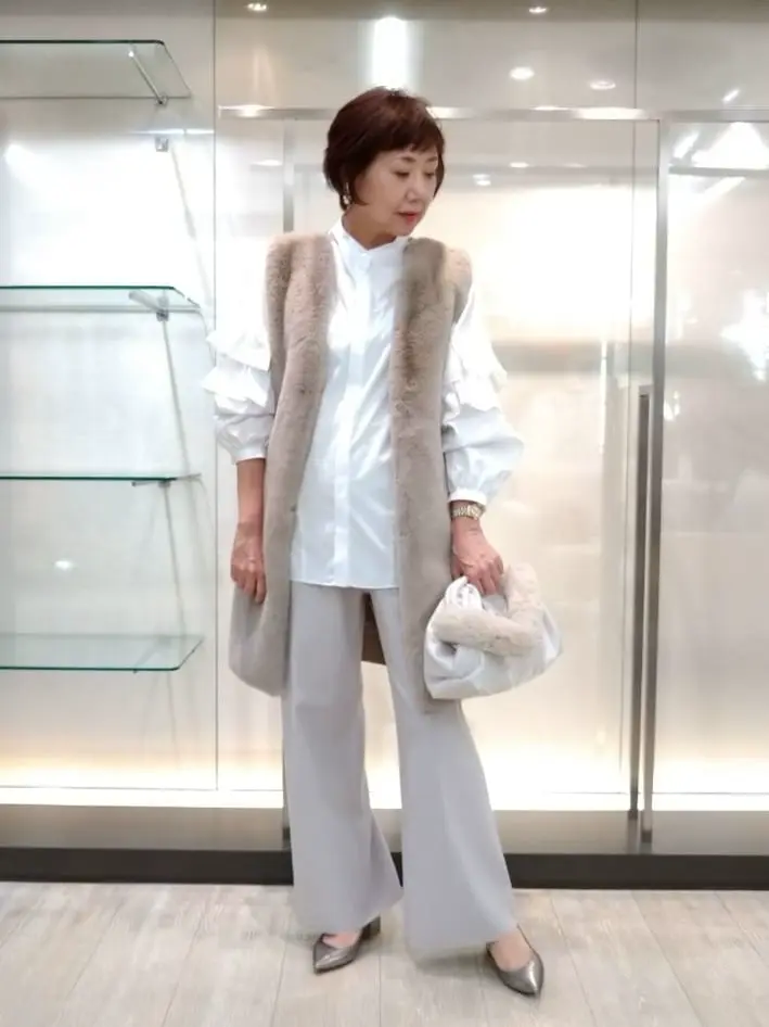 自由区 鶴田 コーディネート画像