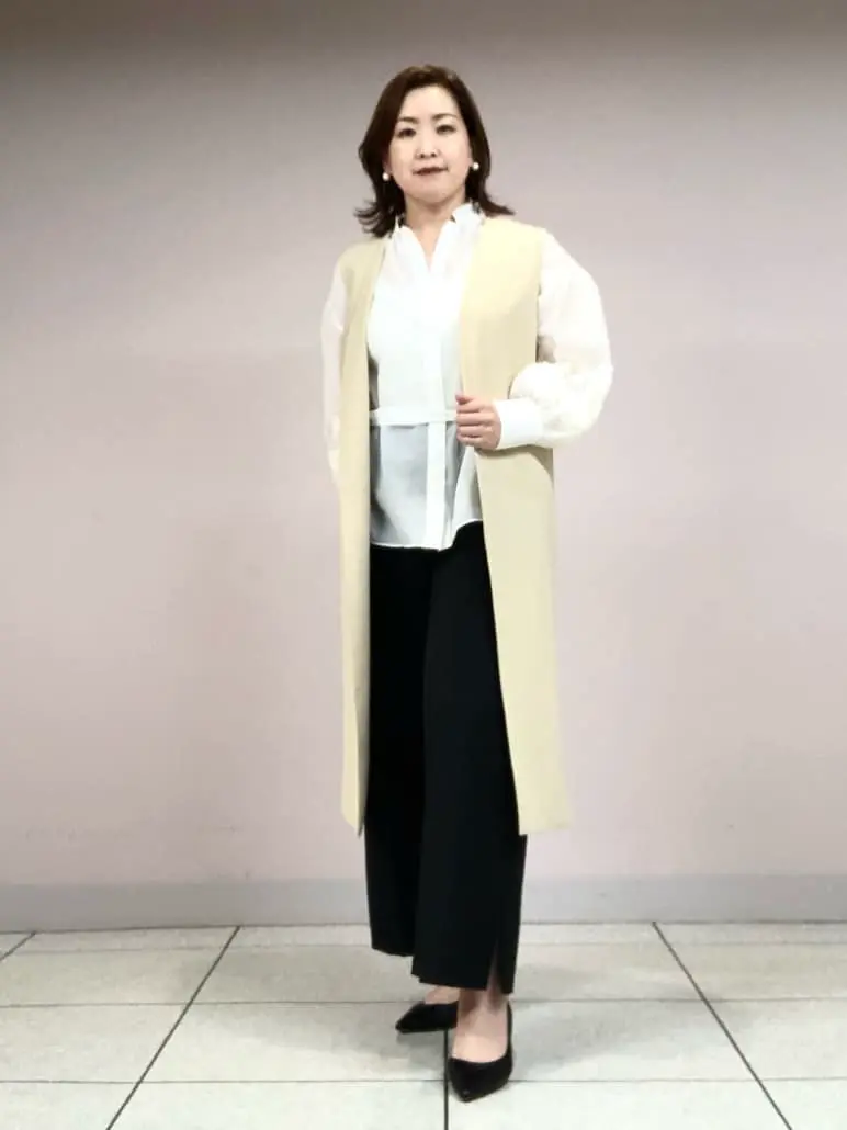 自由区 上島 コーディネート画像