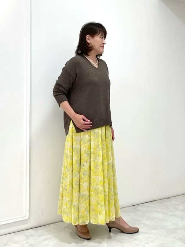 自由区 大野 コーディネート画像