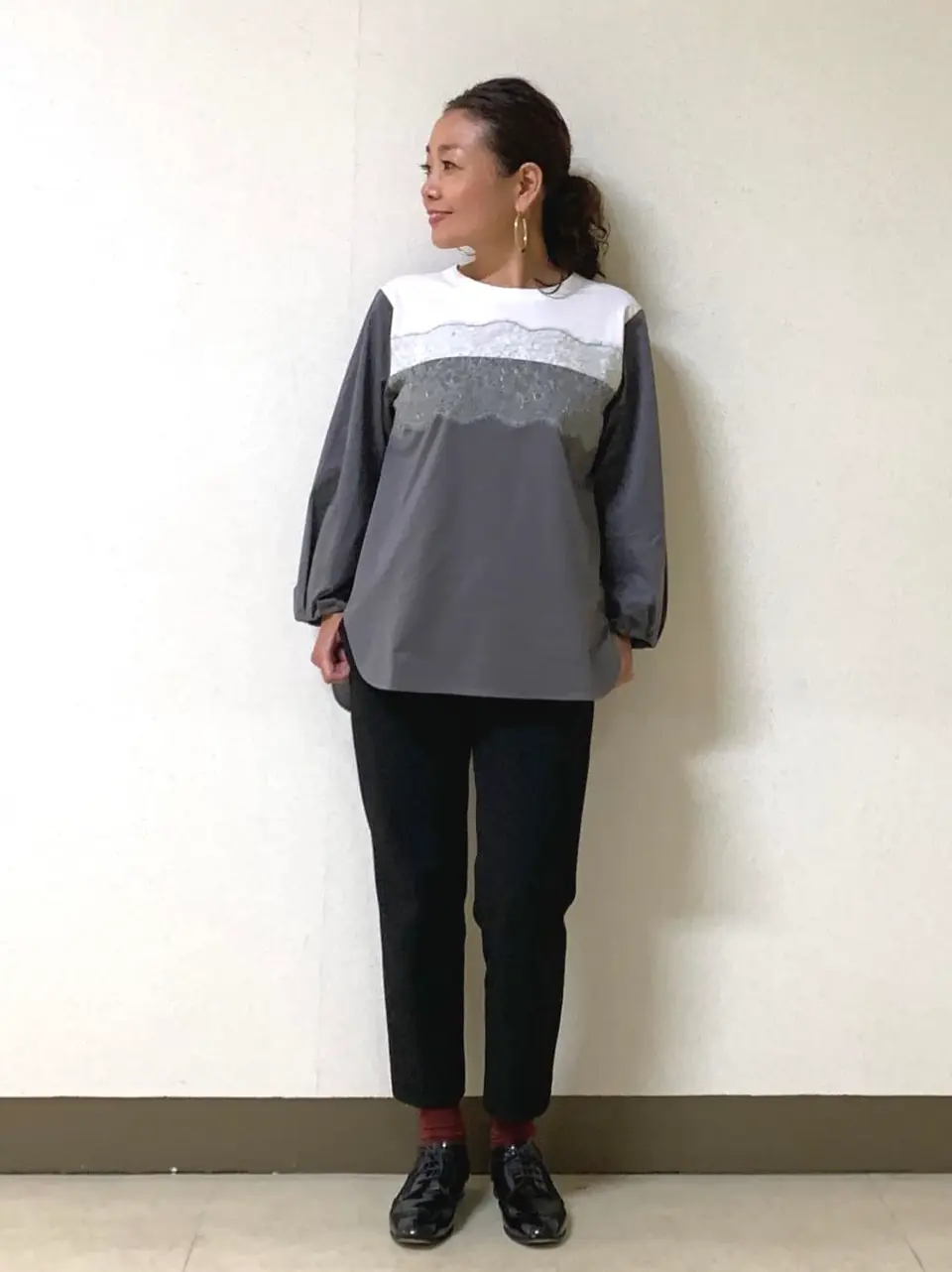 自由区 坂本 コーディネート画像