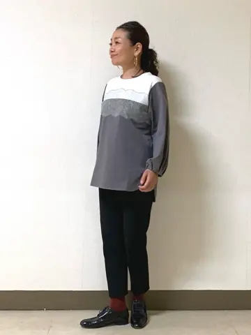 自由区 坂本 コーディネート画像