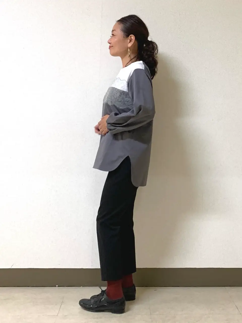 自由区 坂本 コーディネート画像