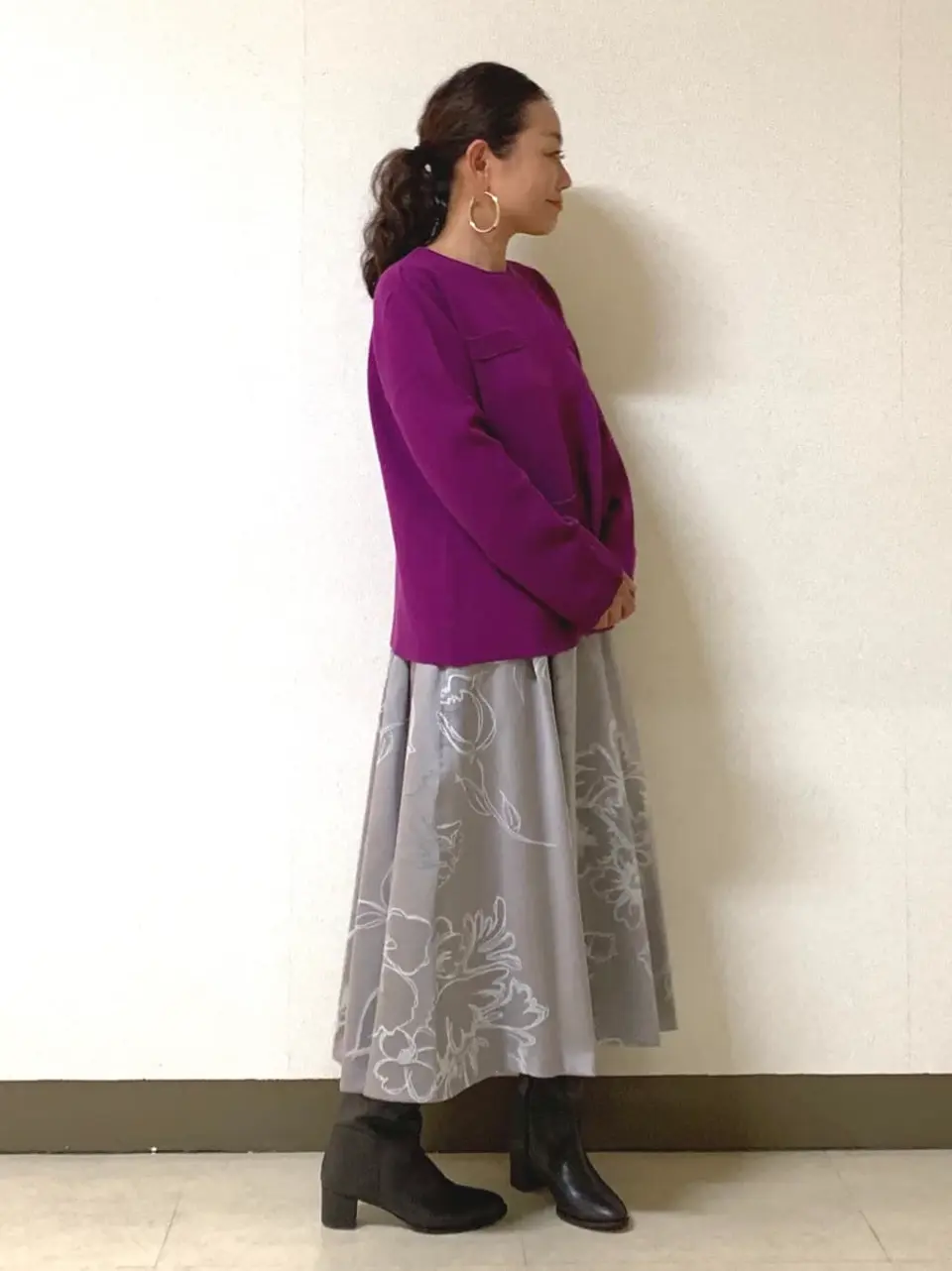 自由区 坂本 コーディネート画像