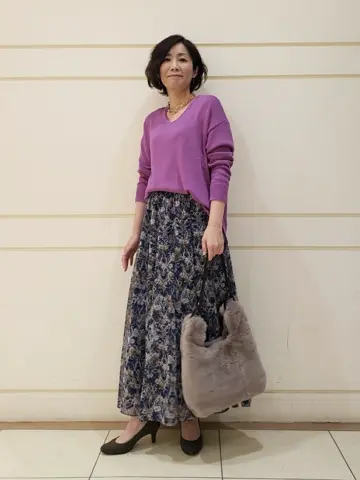 自由区 maruri コーディネート画像