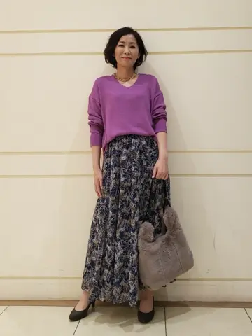 自由区 maruri コーディネート画像