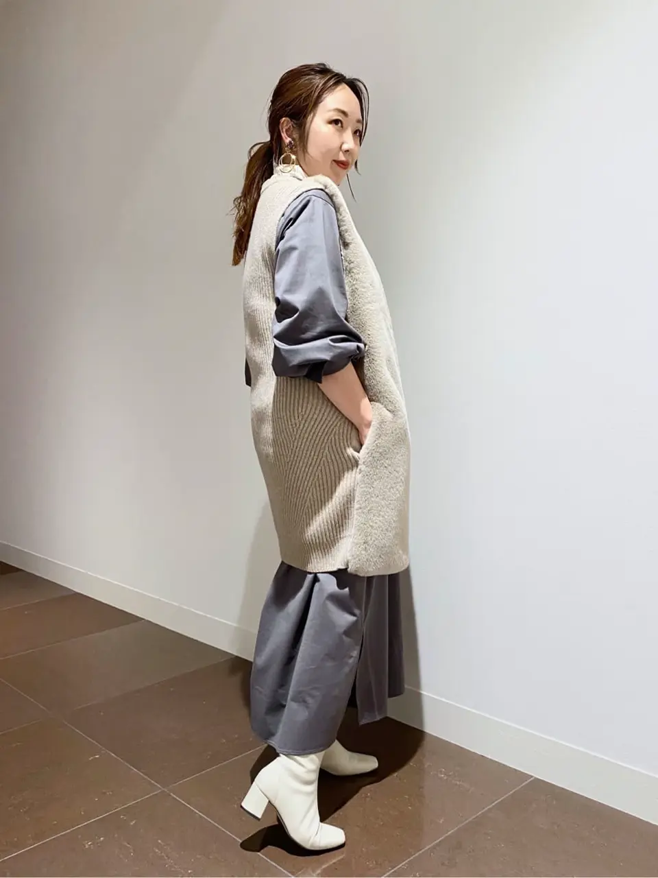 自由区 清水 コーディネート画像