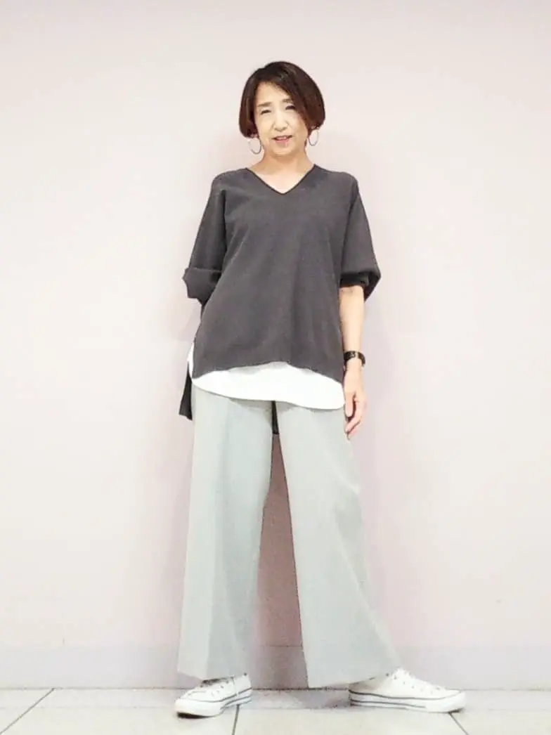 自由区 浅野 コーディネート画像