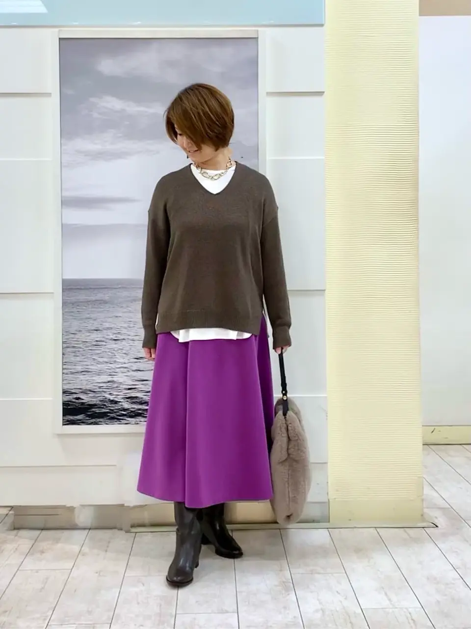  中鉢 コーディネート画像