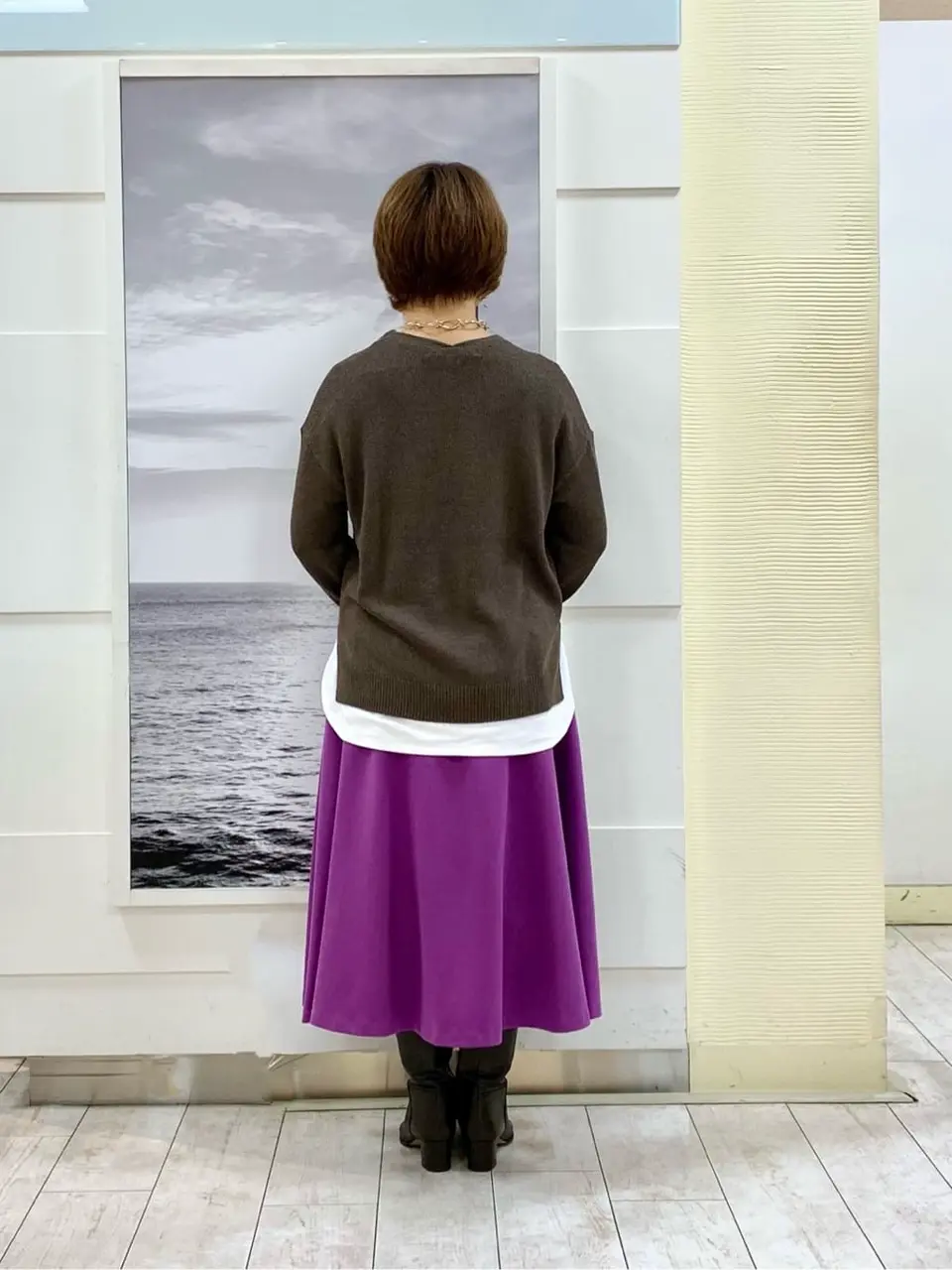 自由区 中鉢 コーディネート画像