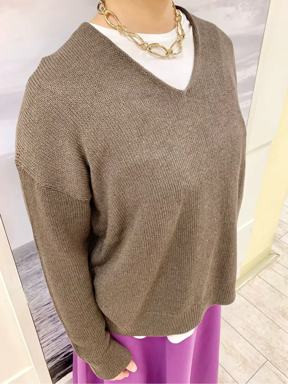 自由区 中鉢 コーディネート画像