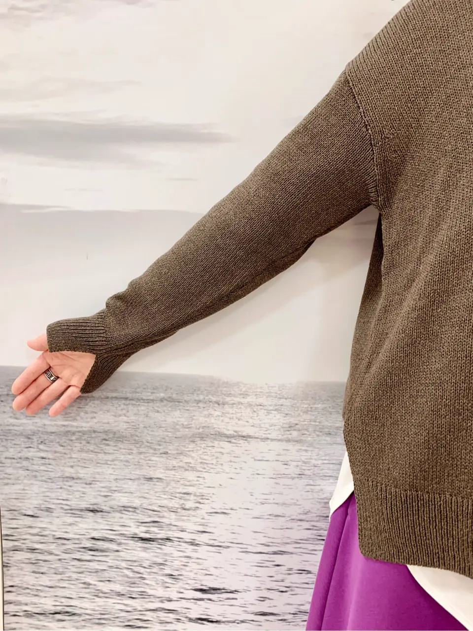 自由区 中鉢 コーディネート画像