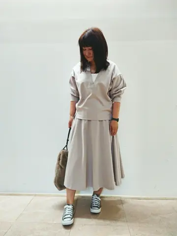 自由区 スタッフ コーディネート画像