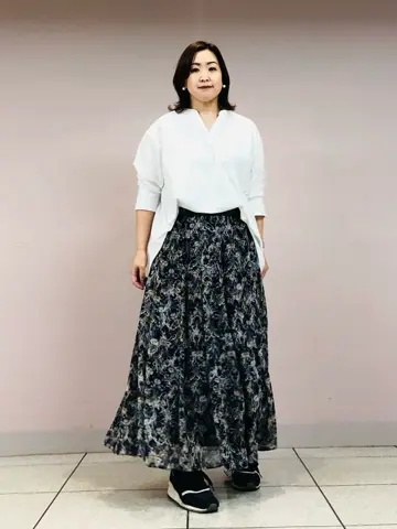 自由区 上島 コーディネート画像