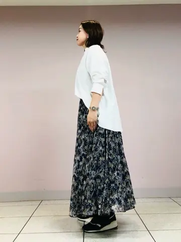 自由区 上島 コーディネート画像