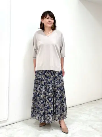 自由区 大野 コーディネート画像