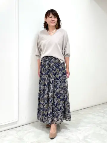 自由区 大野 コーディネート画像