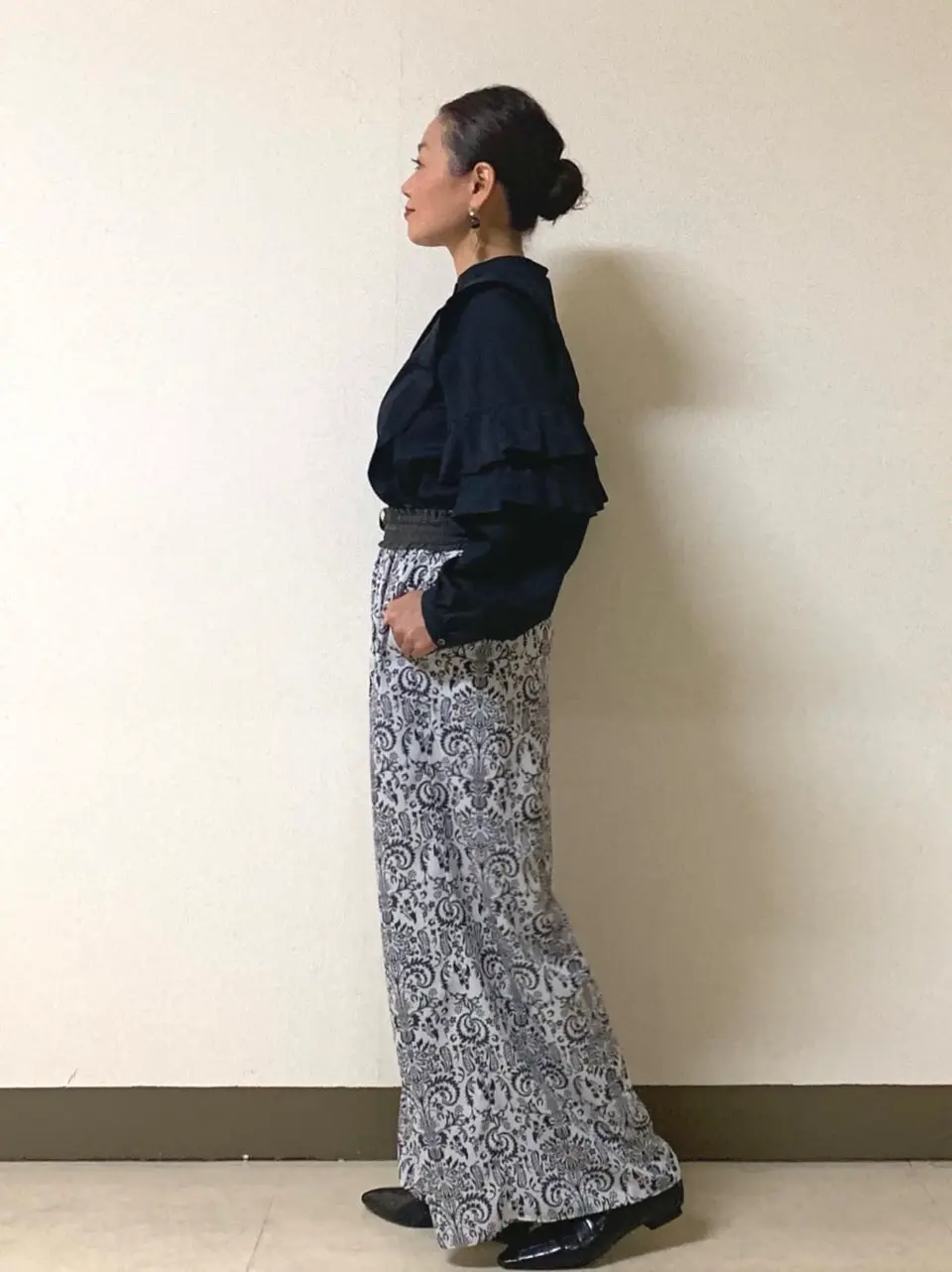 自由区 坂本 コーディネート画像