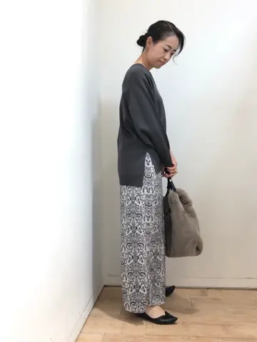 自由区 中尾 コーディネート画像