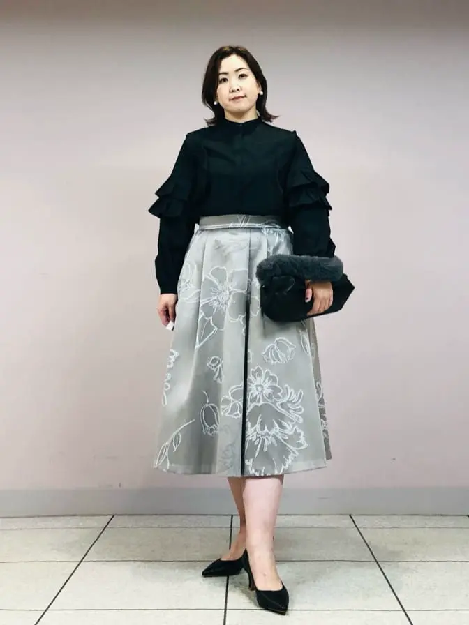 自由区 上島 コーディネート画像