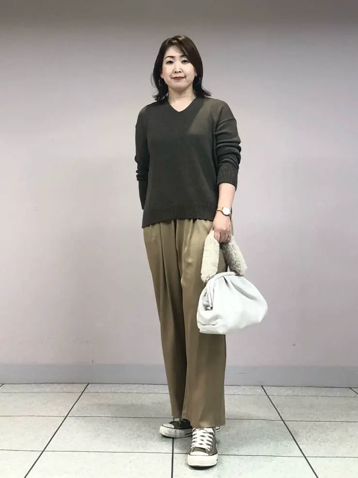 自由区 上島 コーディネート画像