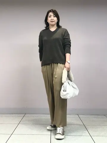 自由区 上島 コーディネート画像