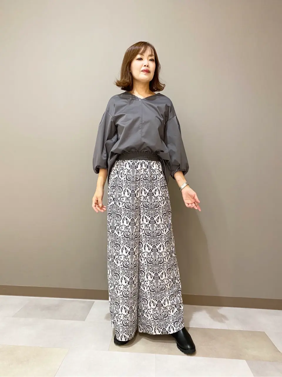 自由区 yamanouchi コーディネート画像