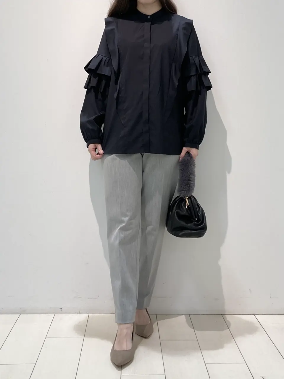 自由区 檀 コーディネート画像