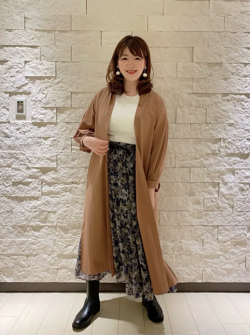 自由区 うめだ コーディネート画像