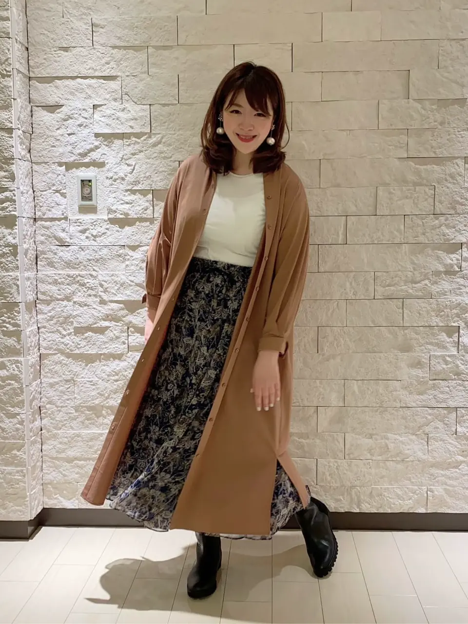 自由区 うめだ コーディネート画像