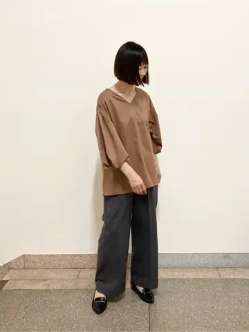 自由区 阿部 コーディネート画像