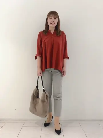 自由区 スタッフ コーディネート画像