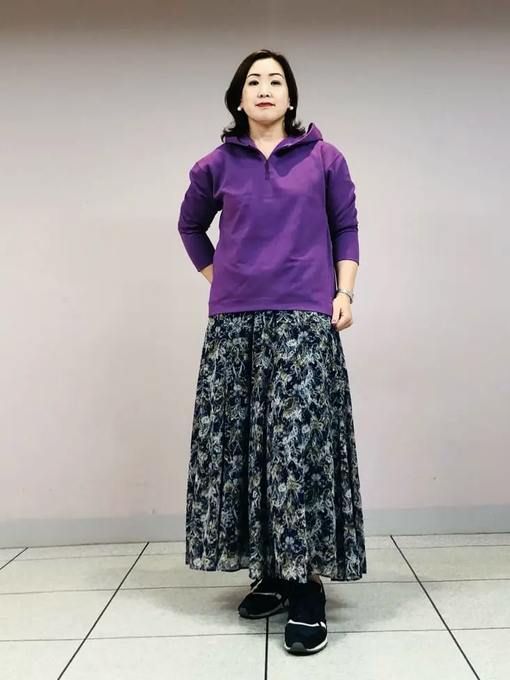 自由区 上島 コーディネート画像