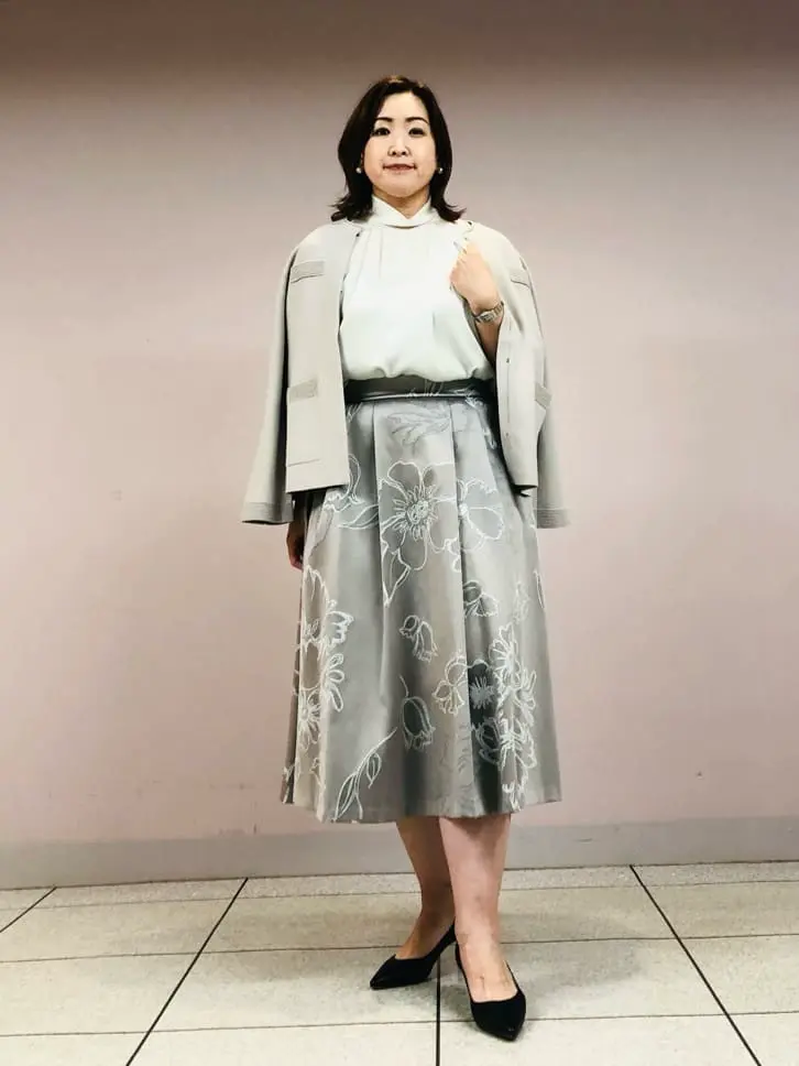 自由区 上島 コーディネート画像