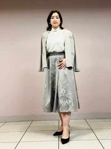 自由区 上島 コーディネート画像