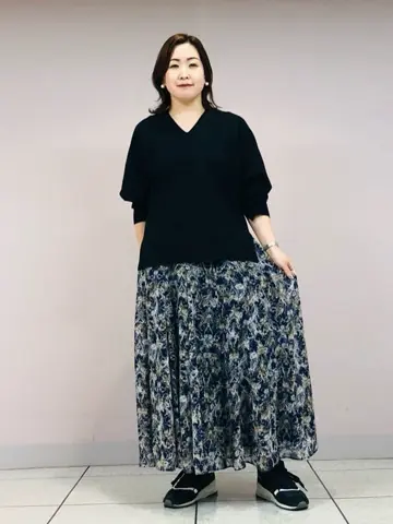 自由区 上島 コーディネート画像