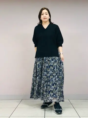 自由区 上島 コーディネート画像