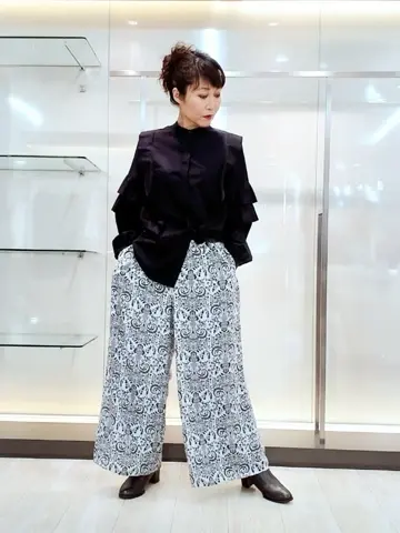 自由区 廣本 コーディネート画像