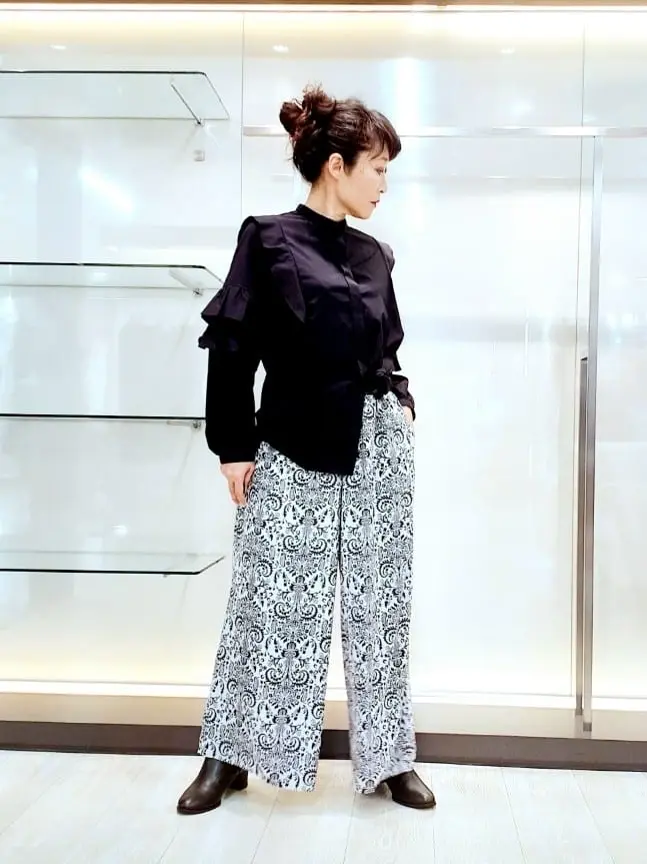 自由区 廣本 コーディネート画像