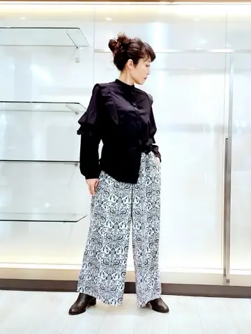 自由区 廣本 コーディネート画像