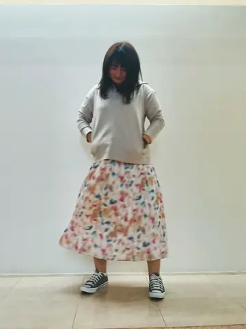 自由区 スタッフ コーディネート画像