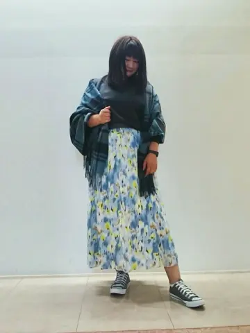 自由区 スタッフ コーディネート画像