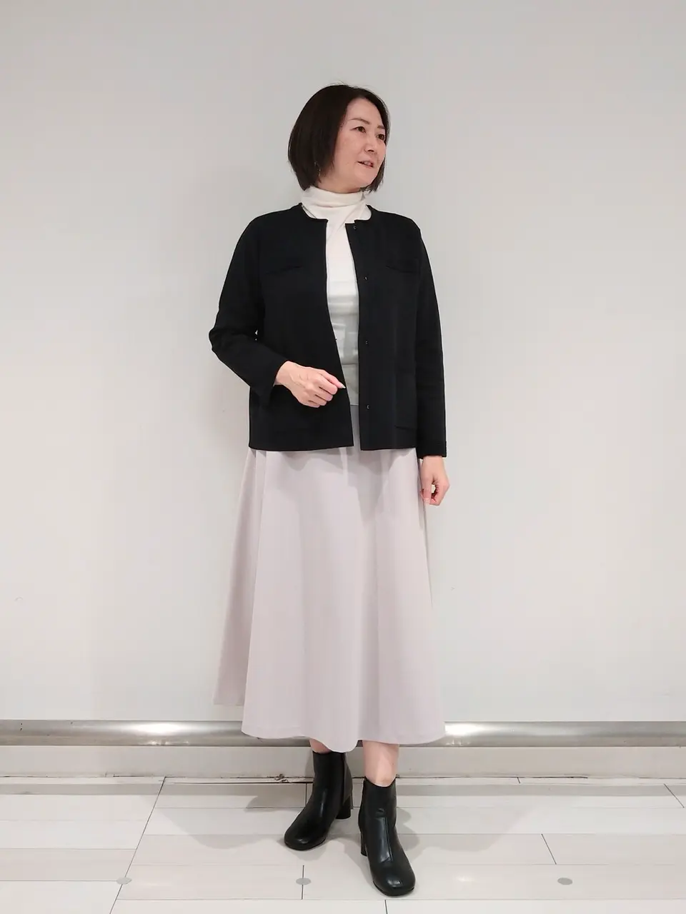 自由区 奥山 コーディネート画像