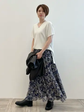 自由区 冨樫 コーディネート画像