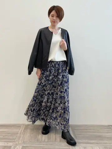 自由区 冨樫 コーディネート画像