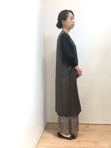 自由区 中尾 コーディネート画像