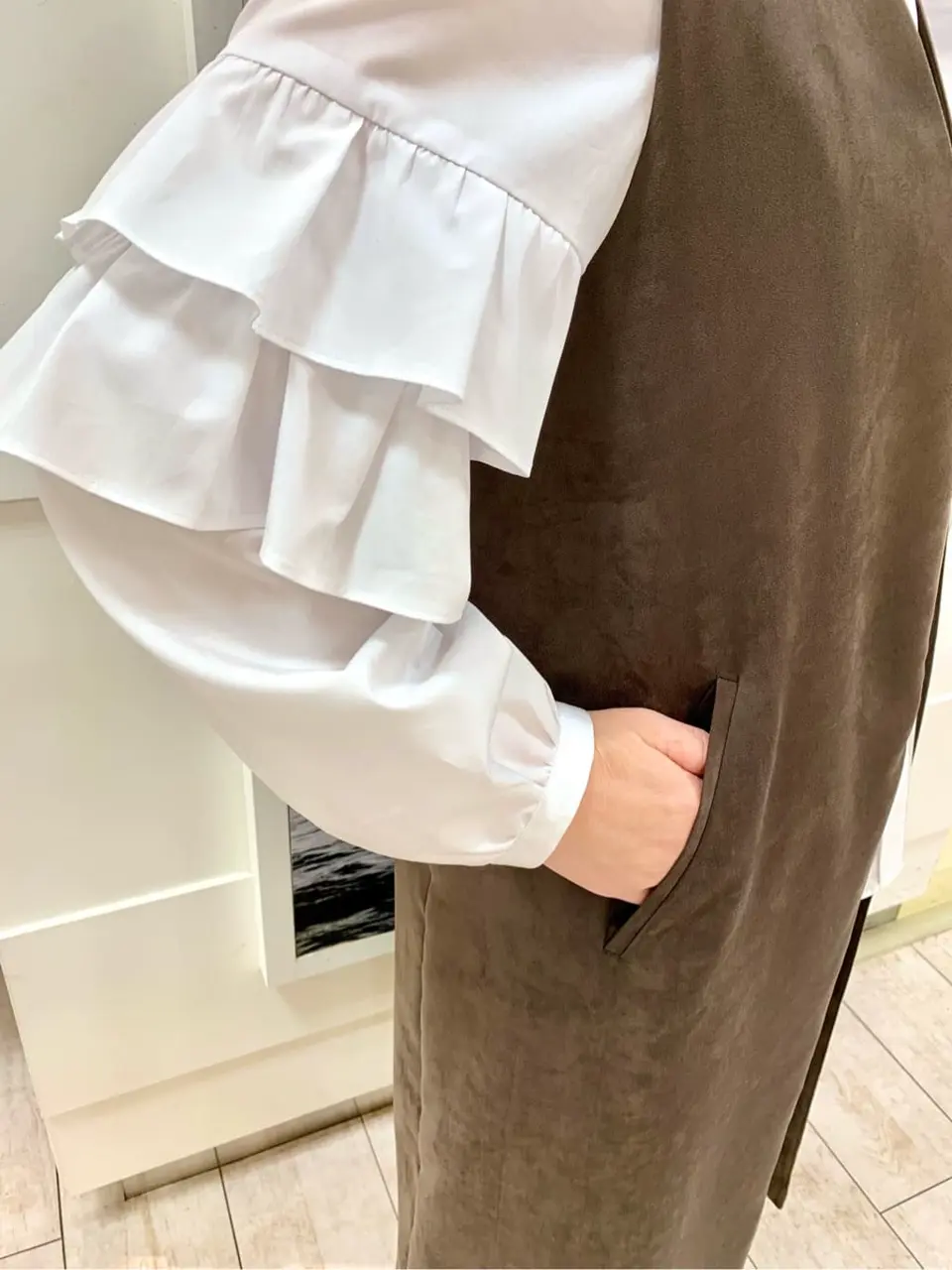 自由区 中鉢 コーディネート画像